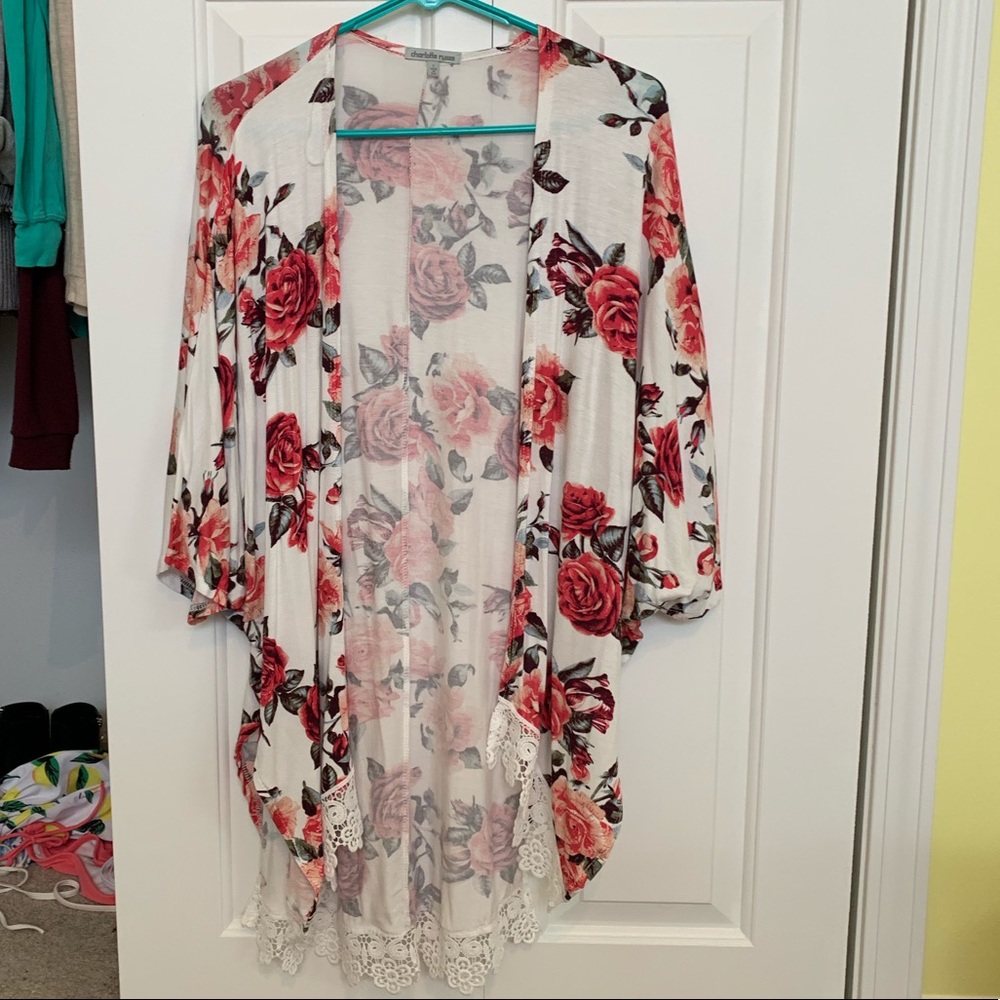 Rose cardigan